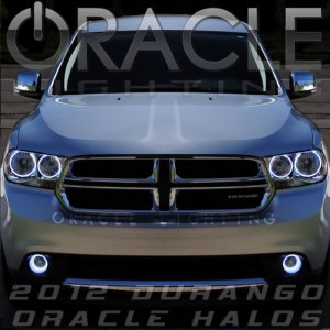 Dodge Durango Headlight Halo Kit - ORACLE Lighting - ColorSHIFT w/ Simple Controller - ColorSHIFT - `11-`13 Dodge Durango Headlight Halo Kit - ORACLE Lighting - ColorSHIFT w/ Simple Controller - ColorSHIFT - `11-`13